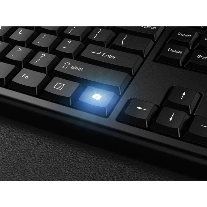 Klaviatūra Kensington K75560PT Juoda QWERTY